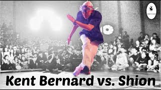 Kent Bernard vs Bboy Shion. Top 4. Footworkerz. All-Japan footwork battle