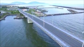 【空撮】遠賀川河口 Phantom 3 std