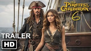 Pirates of The Caribbean 6: Final Chapter | Teaser Trailer (2024) - Zendaya, Joh