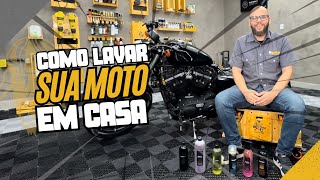 COMO LAVAR SUA MOTO EM CASA | Faça você mesmo!