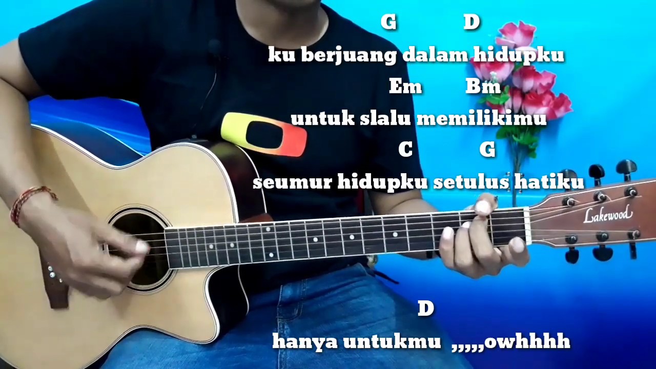 Kunci Gitar Seventen Untuk Mencintaimu - Tutorial Gitar Mudah By ...