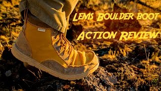 Lems Minimalist Boulder Boot Action Review