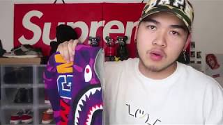 UNBOXING BAPE AND NIKE SBS! EPISODE 4!