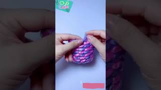 how to make plastic mini basket. #Shorts #short #Craft #DIY