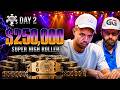 $250,000 NLH Super High Roller - Day 2 | World Series of Poker