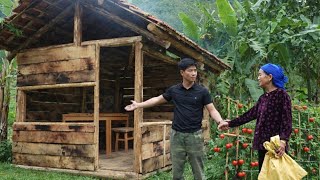 The elderly woman shed tears as she received her new home, marking a hopeful New Year.