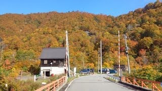 3x 【紅葉ドライブ・酷道】国道352号・樹海ライン2  Autumn_Ginzandaira