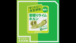 サントリー本気野菜 グルメピーマン 「若穫りライムホルン」商品紹介（ショートVer.) 11秒