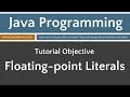 Learn Java Programming - Floating-point Literals