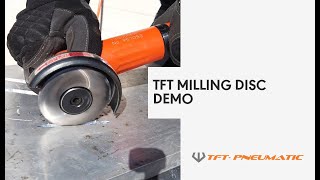 TFT Milling Disc Grinding and Beveling - Better than a Grinding Disc