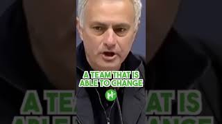 Jose Mourinho saw what Mikel Arteta was building at Arsenal 🧠 #shorts