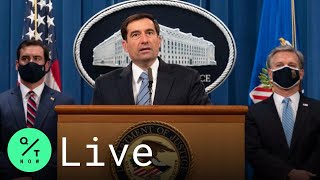 LIVE: DOJ and FBI Officials Hold News Conference on China National Security Matter