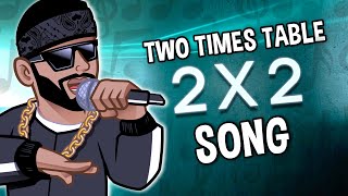 Learn Your Two Times Table in Rap! | MC Grammar 🎤 | Educational Rap Songs for Kids 🎵