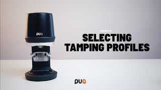 PUQpress Q1 - Selecting Tamping Profiles