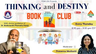 PSSM Book Club | Prasanna Medisetti | Thinking  And  Destiny | Episode 108 | The circle of Zodiac