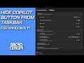 How To Hide The Copilot Button From Windows 11 Taskbar | Micro Center Tech Support