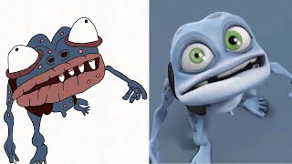 Funny Crazy Frog The flash reverse mode drawing Meme