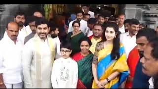 Devansh Birthday Celebration | తిరుమలలో నారా దేవాన్ష్ పుట్టినరోజు | @smedia