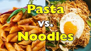 Pasta vs Noodles: Are They Really The Same?