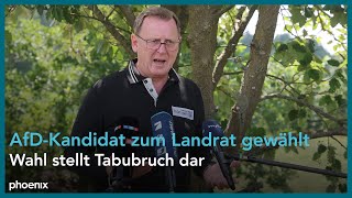 Bodo Ramelow (Ministerpräsident Thüringen, DIE LINKE) zum Sieg der AfD bei der Wahl in Sonneberg