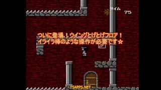 【ファミコン】カイの冒険・全100フロアクリアに挑戦！Vol.2・フロア31～60までノーミスクリア♪