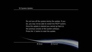 PlayStation®3 System Software Version 4.89 Instal Update