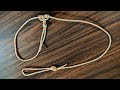 PURCELL PRUSIK *Single Strand* Tying Instructions for Adjustable Loop Knot w/ Fall Potection!