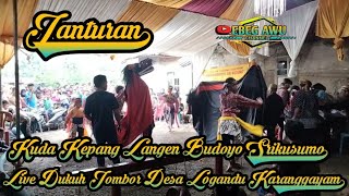 FULL JANTURAN || KUDA KEPANG LANGEN BUDOYO SRI KUSUMO  PADEPOKAN WATU ABANG LIVE JOMBOR LOGANDU