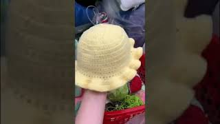 cute hat | Crochet Tutorial #crochet #tutorial #shorts #fyp