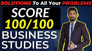 How to Prepare and Score Full in Business Studies | Har Problem ka Solution | Must Watch