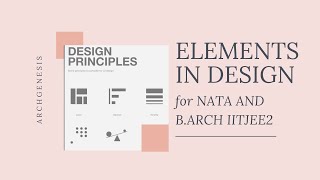 Theory of Design ARCHITECTURE | NATA 2022 | B.ARCH | Fundamentals of Architecture