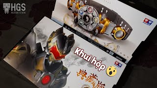 Unbox Collector's Edition Super Emperor Belt (Armor Hero Emperor) 开盒典藏版 帝皇铠甲召唤腰带 铠甲勇士帝皇侠