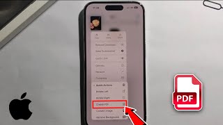 How To Create A PDF File On iPhone 2026 [ New Method ]