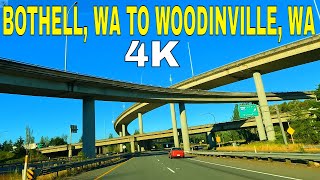 BOTHELL, Washington To WOODINVILLE, Washington | 4K Driving Tour 🇺🇸