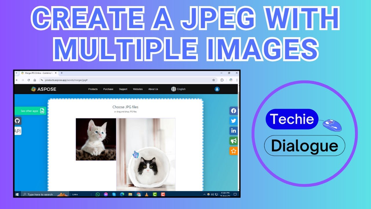 How To Create A Jpeg With Multiple Images Youtube