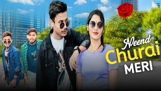 NEEND CHURAI MERI | Funny love story | Ishq 90s hindi song | Cute romantic love story |Udit narayan