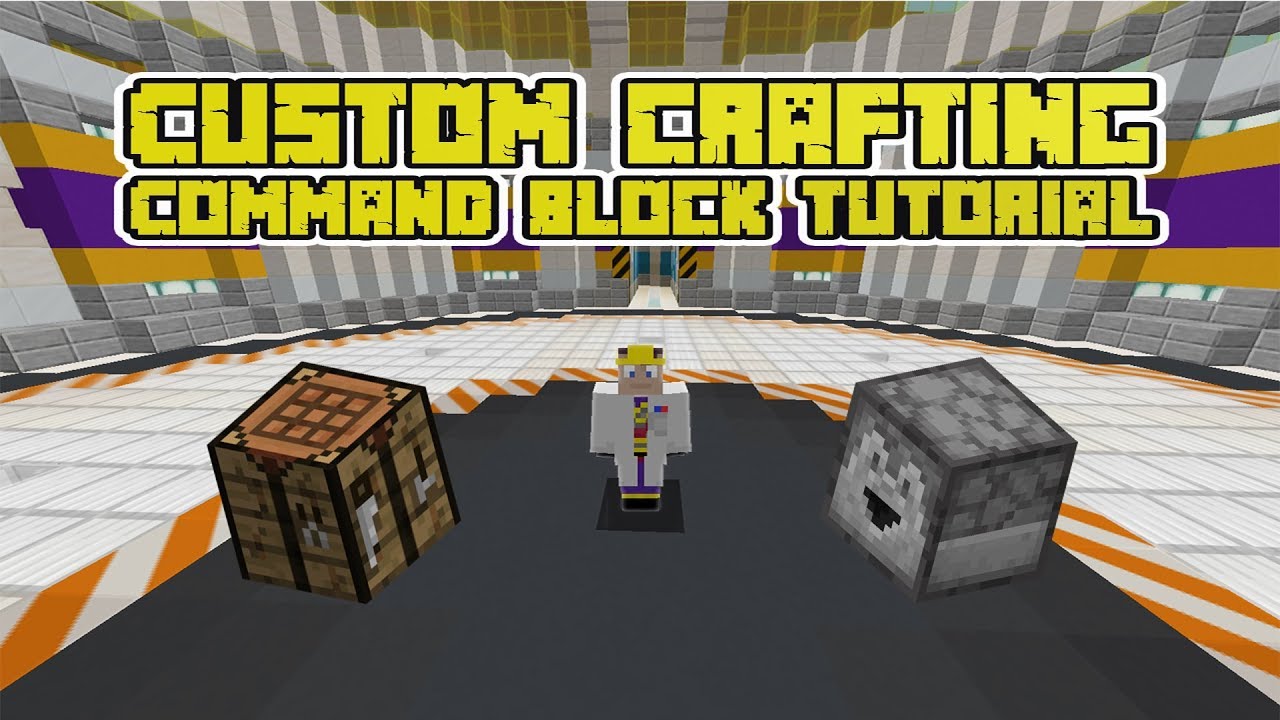 New Custom Crafting Bedrock Command Tutorial Youtube