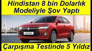 8,000 dolarlık SUZUKI Çarpışma Testinden 5 Yıldız Aldı!