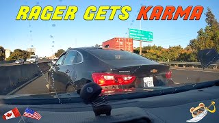 ROAD RAGER MESSED WITH THE WRONG DRIVER