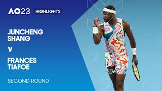 Juncheng Shang v Frances Tiafoe Highlights | Australian Open 2023 Second Round