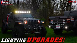 Project Roamin’ Gladiator Jeep Build Series, Ep. 5 – Custom Off-Road Lighting