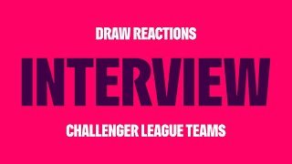 Challenger League Teams React 🇩🇰 🇫🇷 🇳🇴 🇵🇱 🇬🇧  | 2024/25 CHL Draw