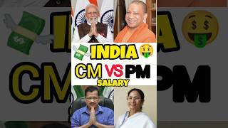 Indian CM and PM salary #shorts #viral #youtubeshorts #facts #trending #modi #cm #pmmodi #pm #india