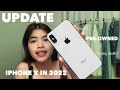 IPHONE X UPDATE AFTER 8 MONTHS 🫣 (DIM Gadget PH) | Janine Rivera