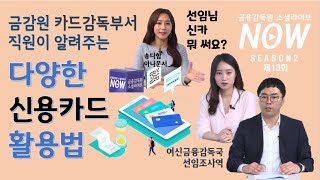 금감원 직원이 추천하는_'다양한 신용카드 활용법'_소셜라이브NOW 시즌2-13회