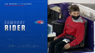 UMass Lowell Hockey Zamboni Rider | Matty S. | January 14, 2022