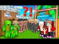 Mikey POOR vs JJ RICH Family Security House in Minecraft - Maizen