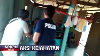 Polisi Majene Dibacok Pria Stres