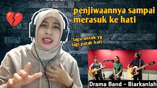 ERAkustik DRAMA BAND - BIARKANLAH | 🇮🇩 REACTION