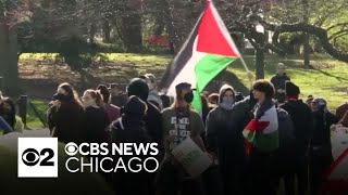 Northwestern University students join nationwide campus pro-Palestinian protests